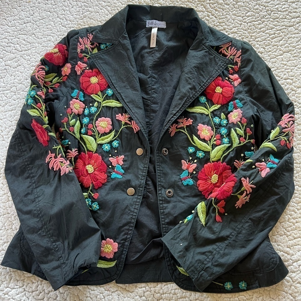 POLLI SAYS Embroidered  Jacket